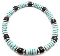 Bracciale Domar Uomo Bracciali pietre naturali in Acciaio BRAC-3-280 - BRAC-3-280
